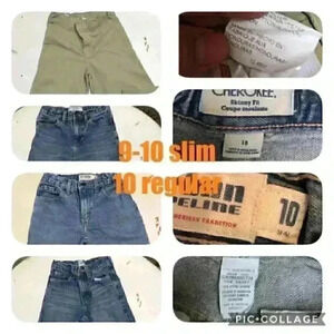 Lot 4 pairs  pants boys